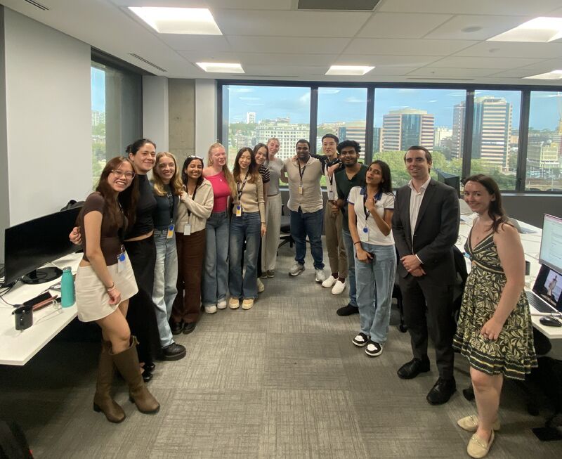 A look at the gorgeous and talented THDR skunkworks team after a month of hard work and lots of caffeine